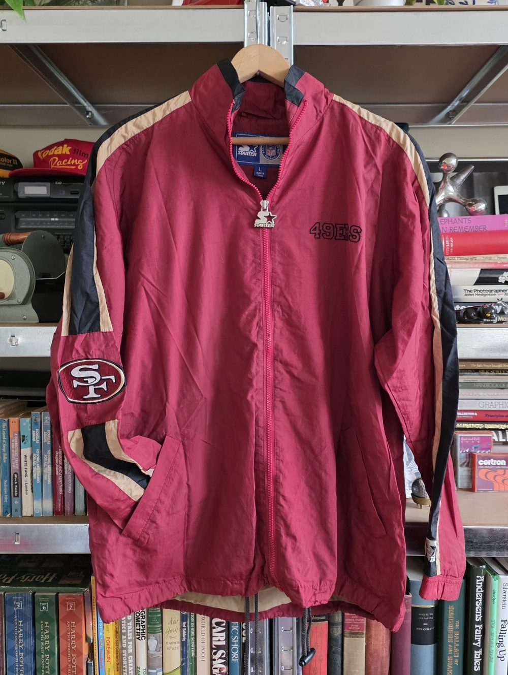 1990s | STARTER 49ers Windbreaker Jacket San Francisco SF